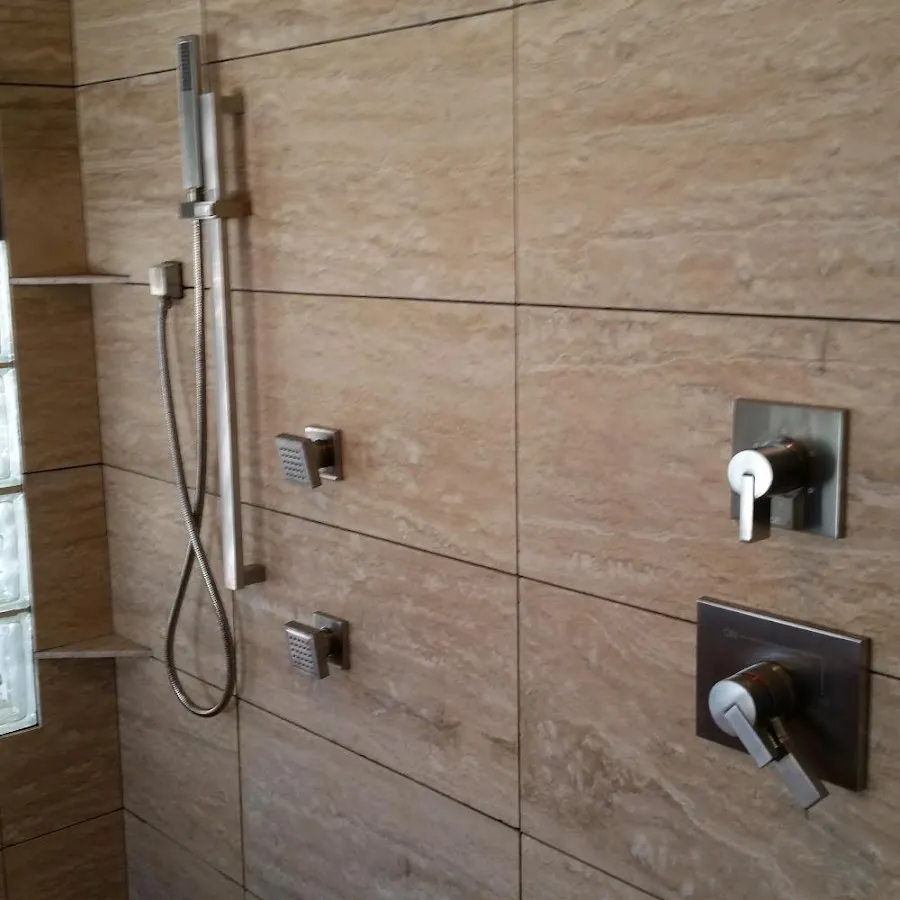Shower fixture installation for Water Heater Installation in Elwood